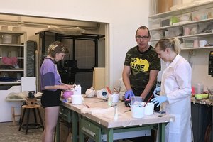 Fotografie Werkstatt Kunststoffguss und Laminate als